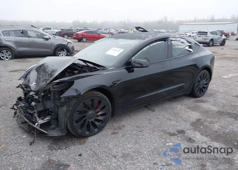 2021 Tesla Model 3 Performance Dual Motor All-Wheel Drive from USA, damaged, VIN 5YJ3E1EC7MF079410